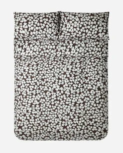 200 Thread Count Cotton Abstract Floral Pillowcase Pair*Jasper Conran Hot