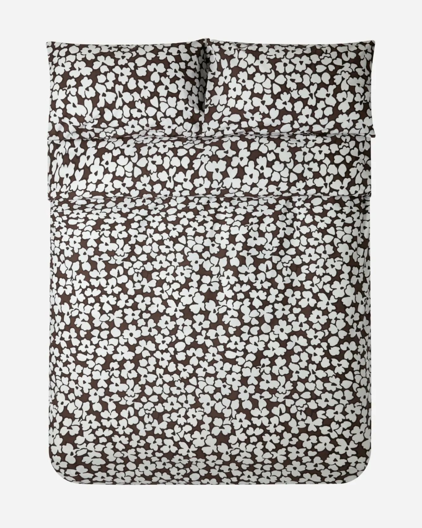 200 Thread Count Cotton Abstract Floral Pillowcase Pair*Jasper Conran Hot