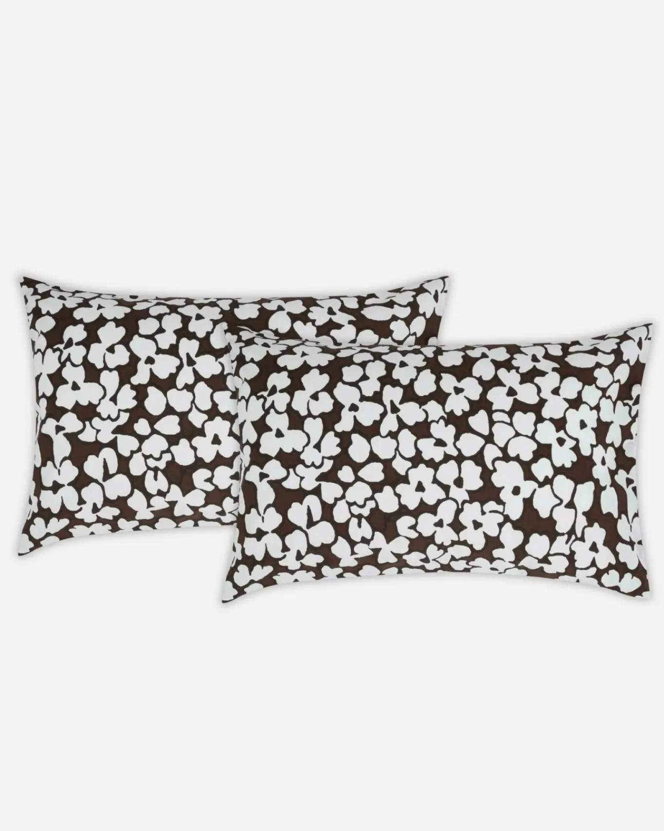 200 Thread Count Cotton Abstract Floral Pillowcase Pair*Jasper Conran Hot