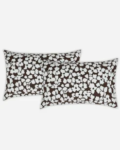 200 Thread Count Cotton Abstract Floral Pillowcase Pair*Jasper Conran Best Sale