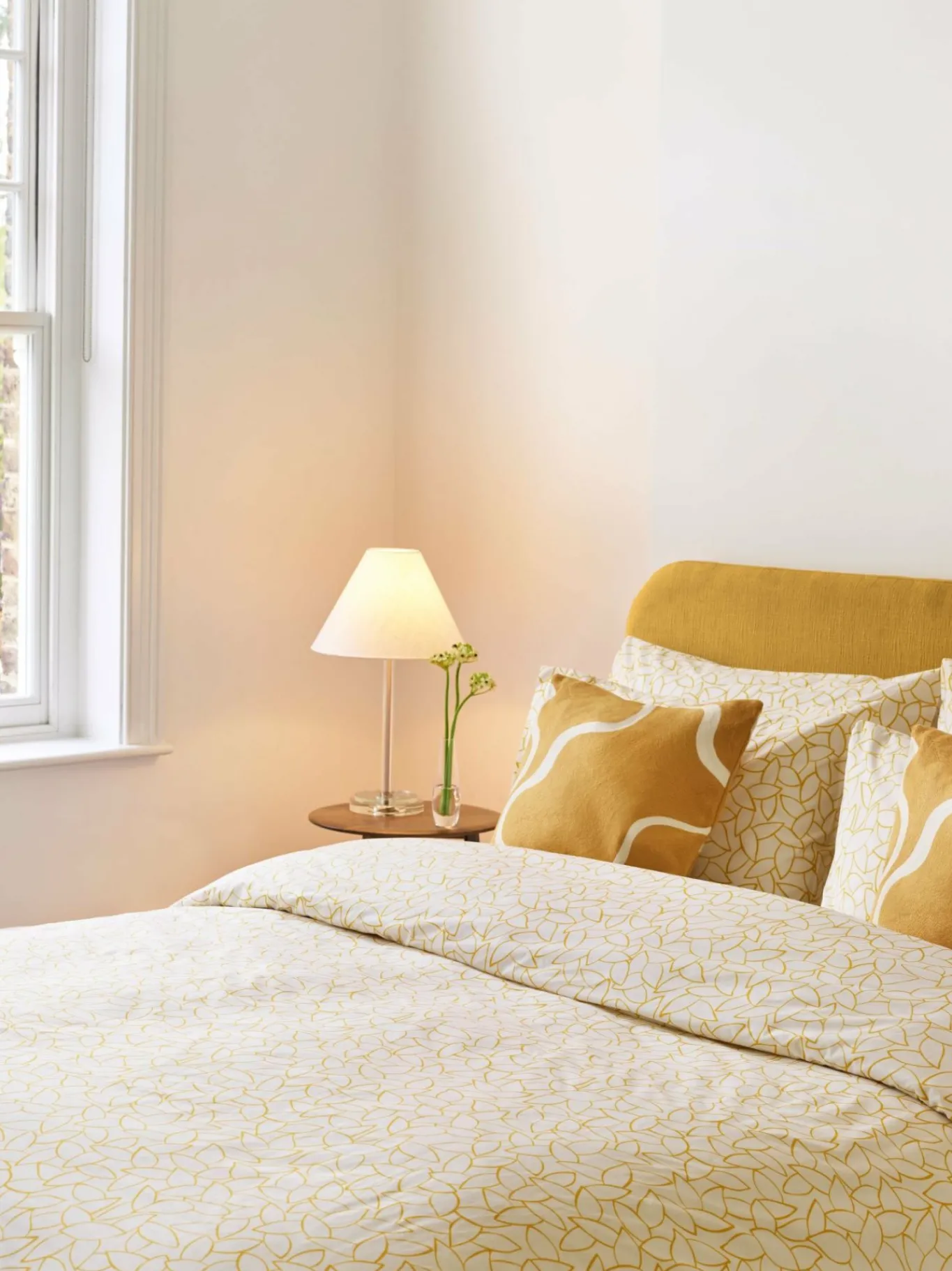 200 Thread Count Cotton Mini Leaves Duvet Cover Set*Jasper Conran Best Sale