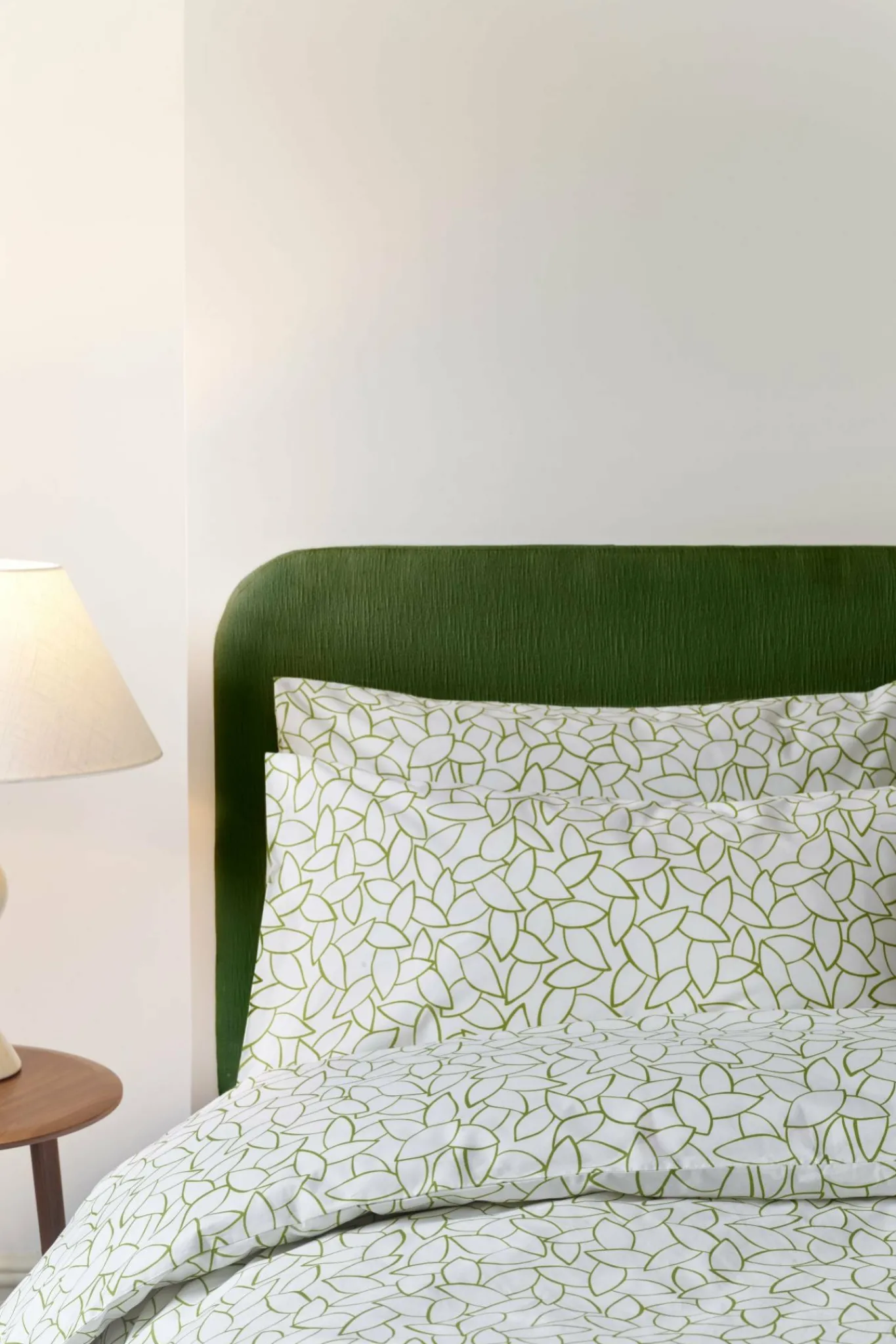 200 Thread Count Cotton Mini Leaves Duvet Cover Set*Jasper Conran Best Sale