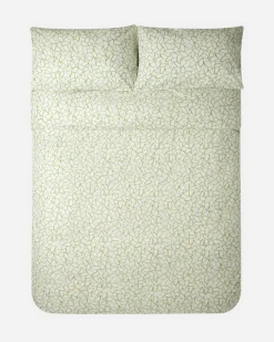 200 Thread Count Cotton Mini Leaves Duvet Cover Set*Jasper Conran Best Sale