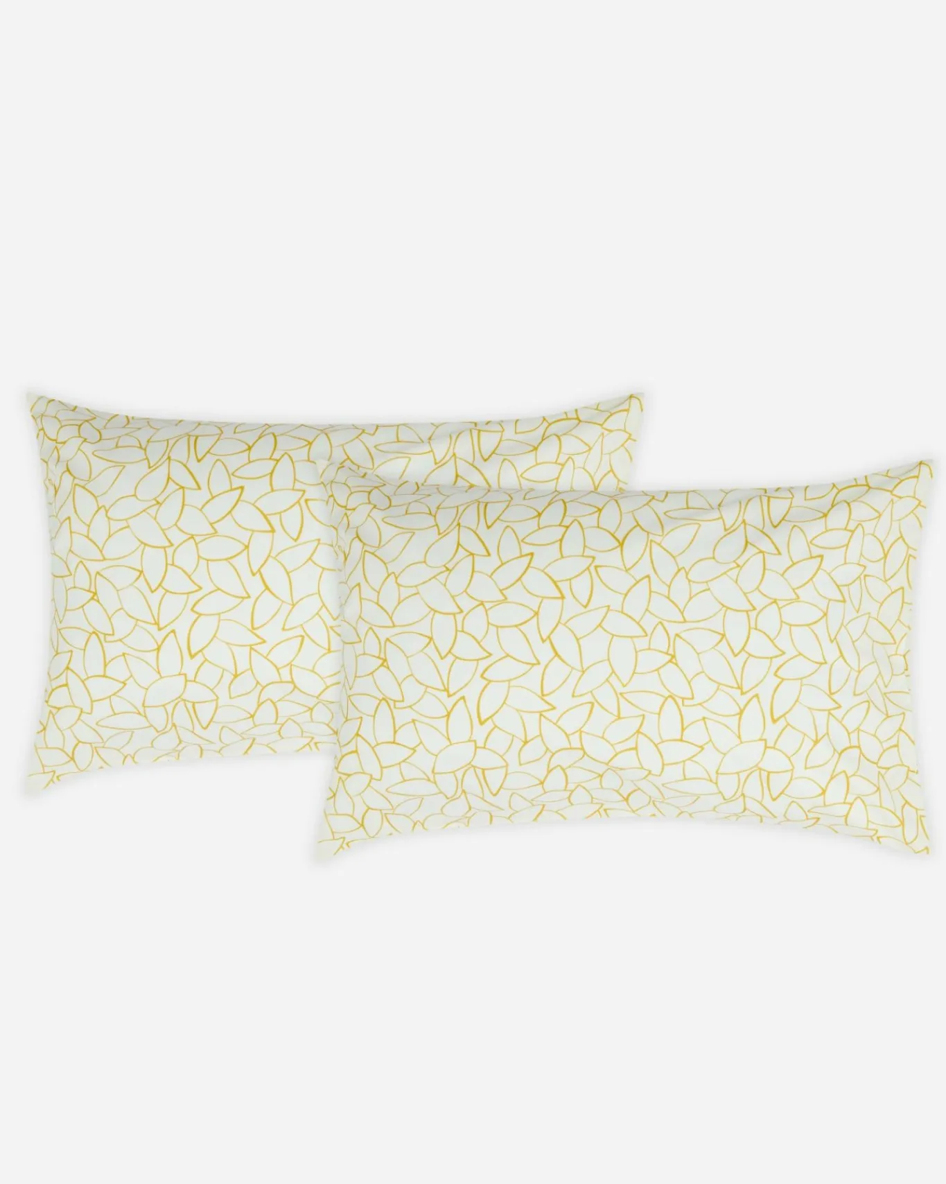 200 Thread Count Cotton Mini Leaves Pillowcase Pair*Jasper Conran Online