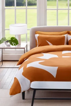 300 Thread Count Floral Leaf Print Duvet Set*Jasper Conran Outlet
