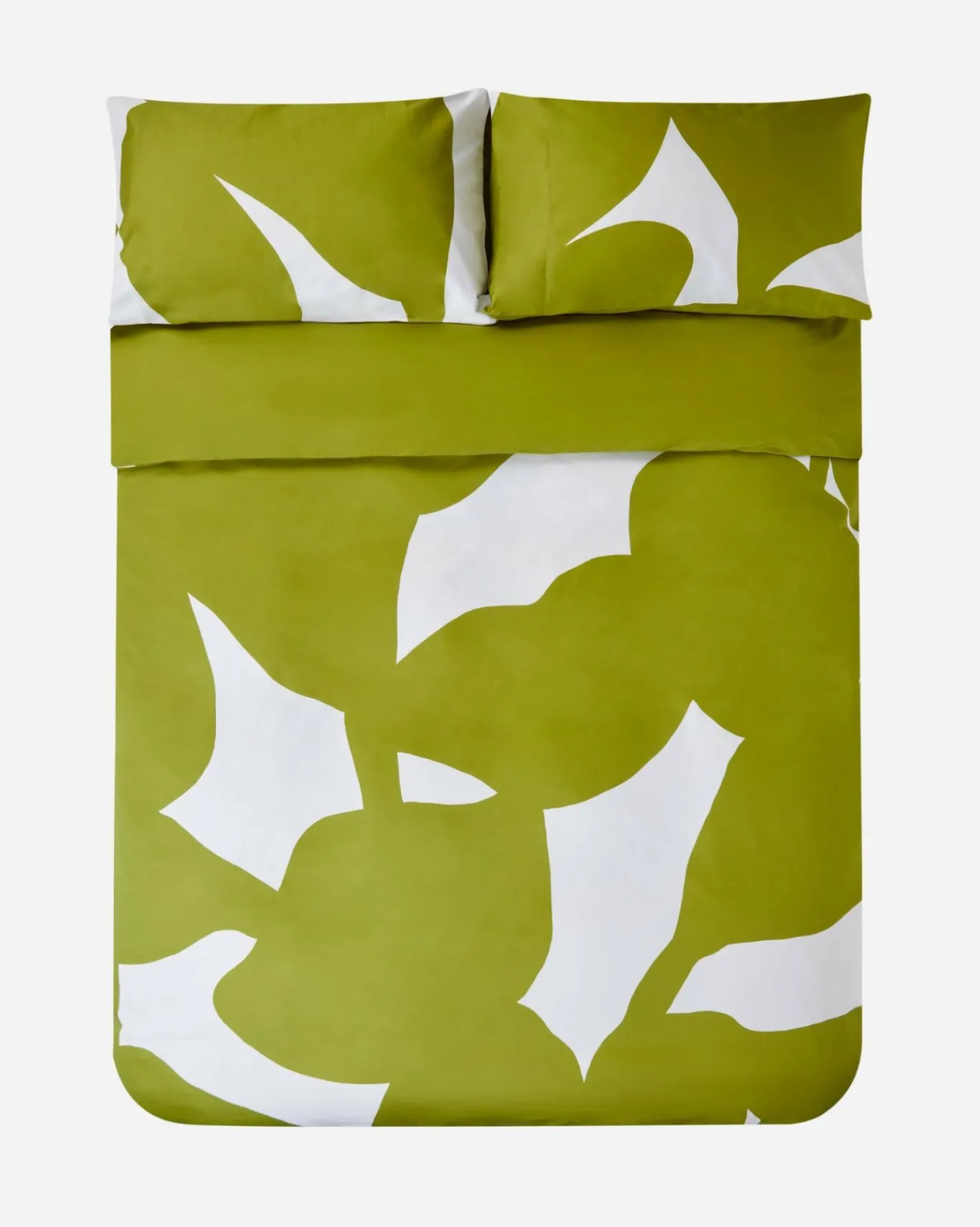 300 Thread Count Floral Leaf Print Pillow Case Pair*Jasper Conran Cheap