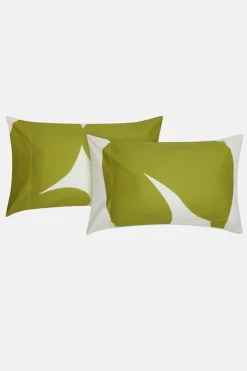 300 Thread Count Floral Leaf Print Pillow Case Pair*Jasper Conran Sale