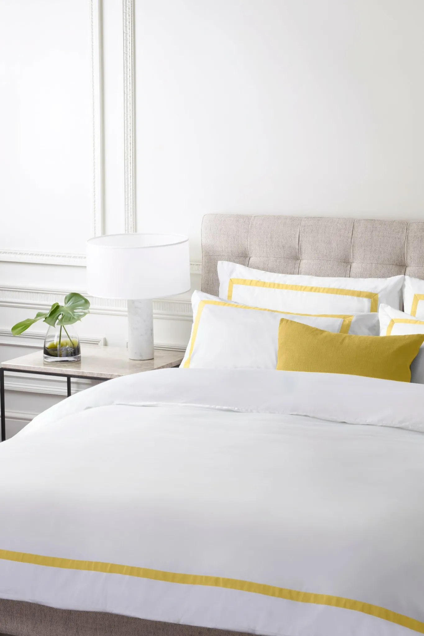 300 Thread Count Insert Border Duvet Set*Jasper Conran Online