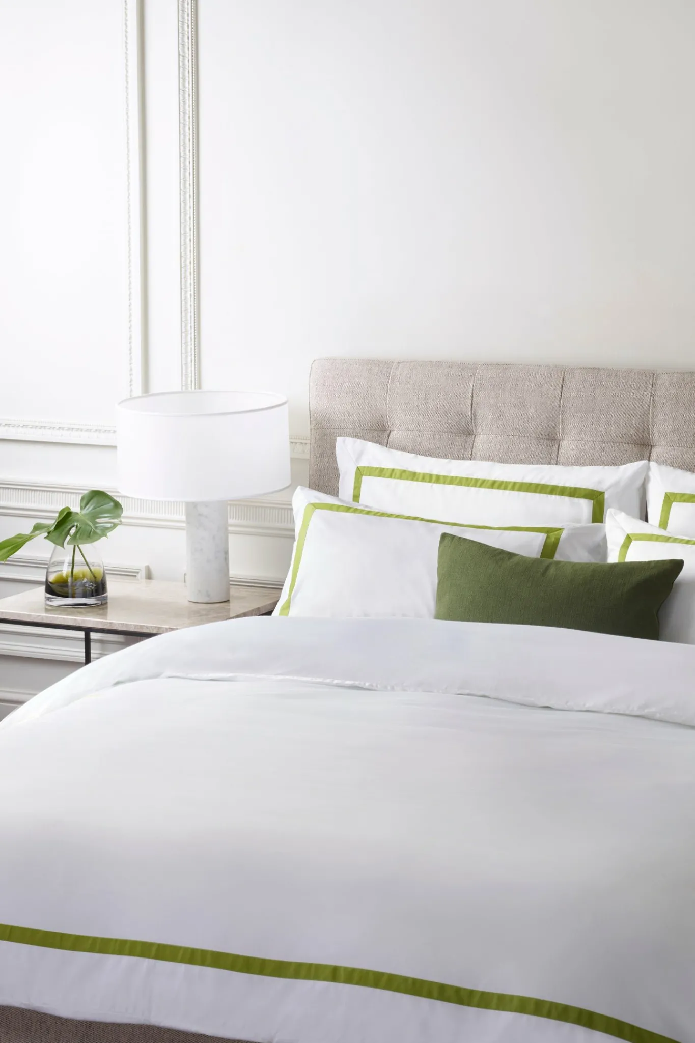 300 Thread Count Insert Border Duvet Set*Jasper Conran Online