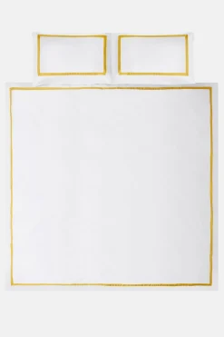 300 Thread Count Insert Border Duvet Set*Jasper Conran New