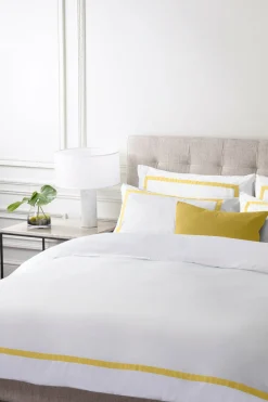 300 Thread Count Insert Border Duvet Set*Jasper Conran Clearance