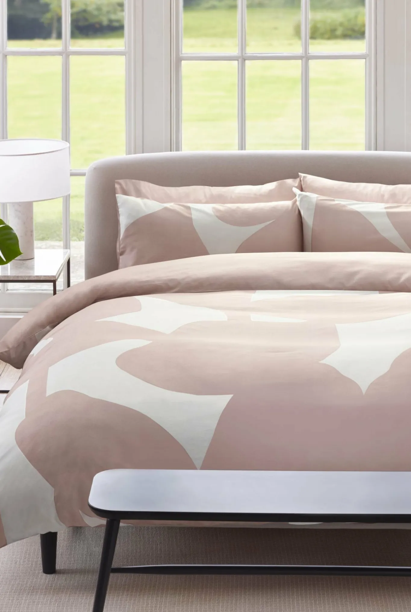 300 Thread Count Satin Cotton Floral Pillowcase Pair*Jasper Conran Hot