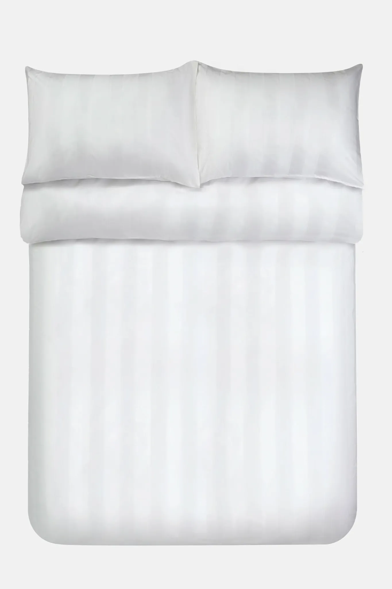 500 Thread Count Satin Stripe Duvet Cover*Jasper Conran Outlet