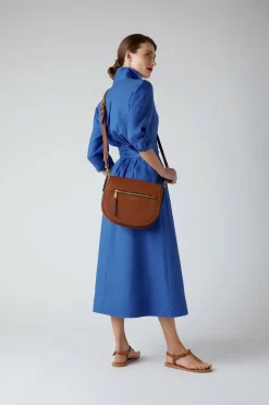 Ada Leather Saddle Bag*Jasper Conran Shop