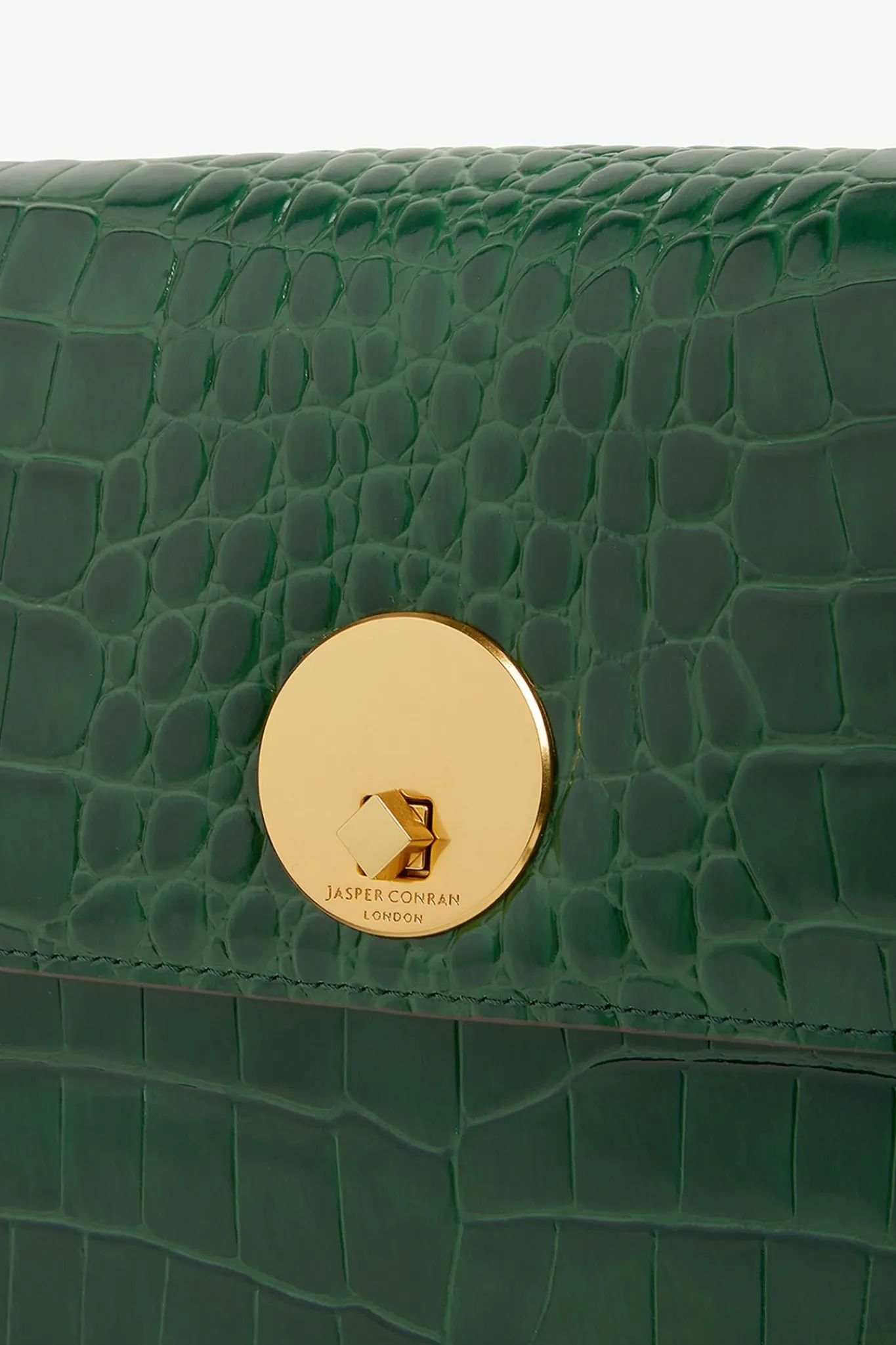 Alexis Leather Flap Over Body Bag*Jasper Conran Discount