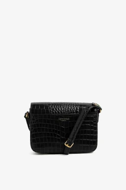Alexis Leather Flap Over Body Bag*Jasper Conran Discount