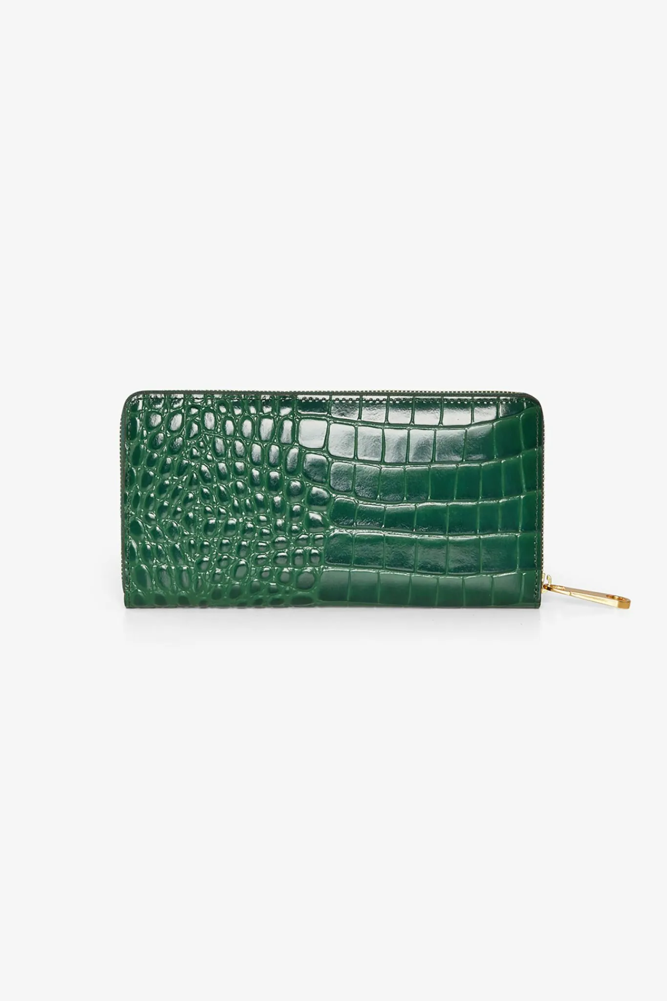 Alexis Leather Large Croc Zip Round Purse*Jasper Conran Flash Sale