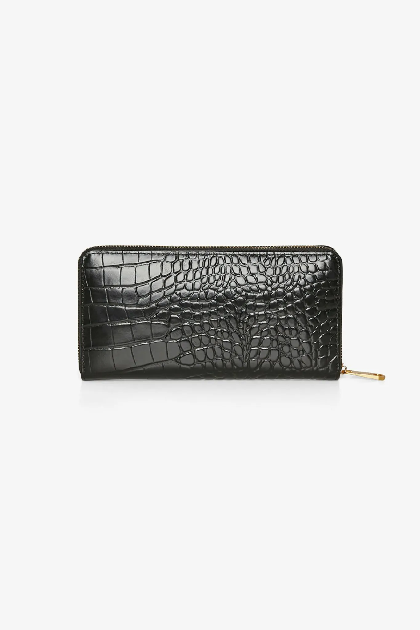 Alexis Leather Large Croc Zip Round Purse*Jasper Conran Cheap