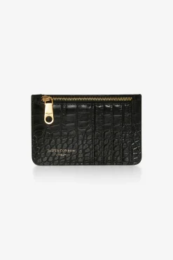 Amber Croc Zip Coin & Card Holder*Jasper Conran Best Sale
