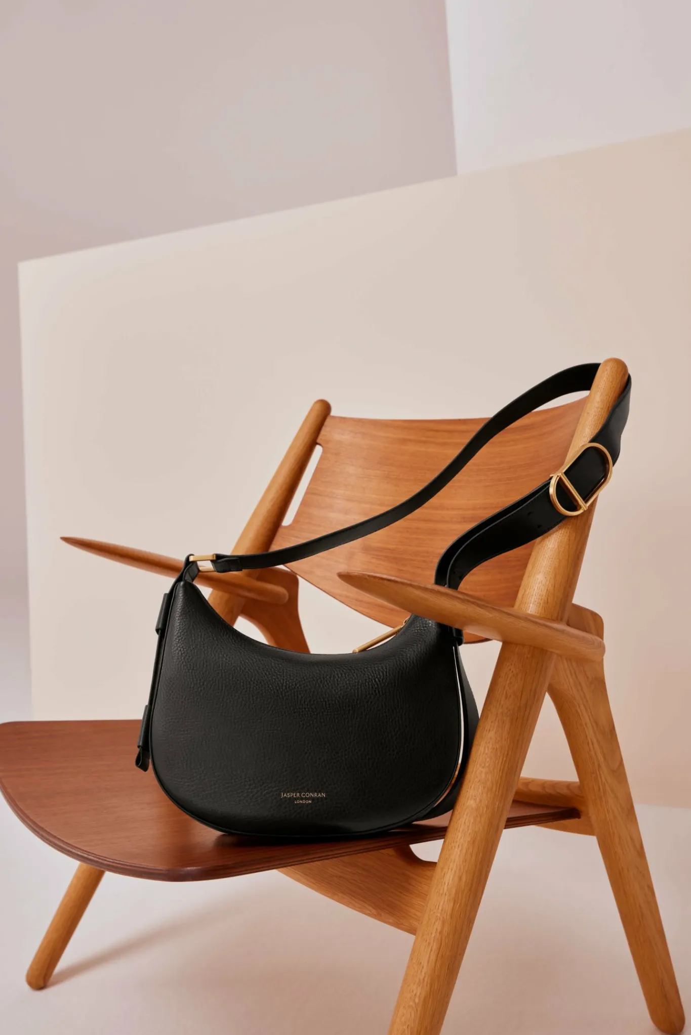 Beatrix Scoop Leather Cross Body*Jasper Conran New