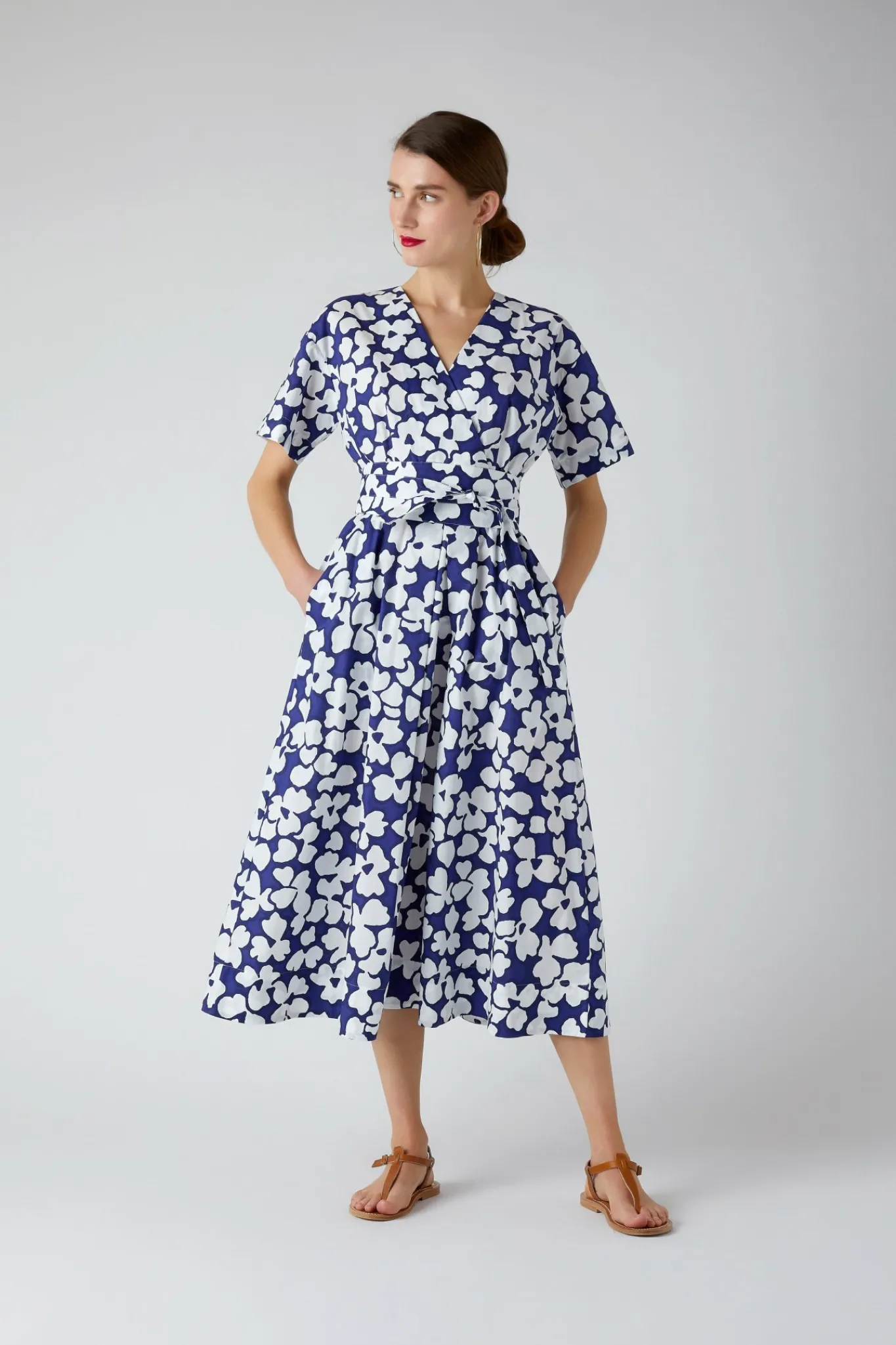 Betty Cotton Wrap Dress*Jasper Conran Online