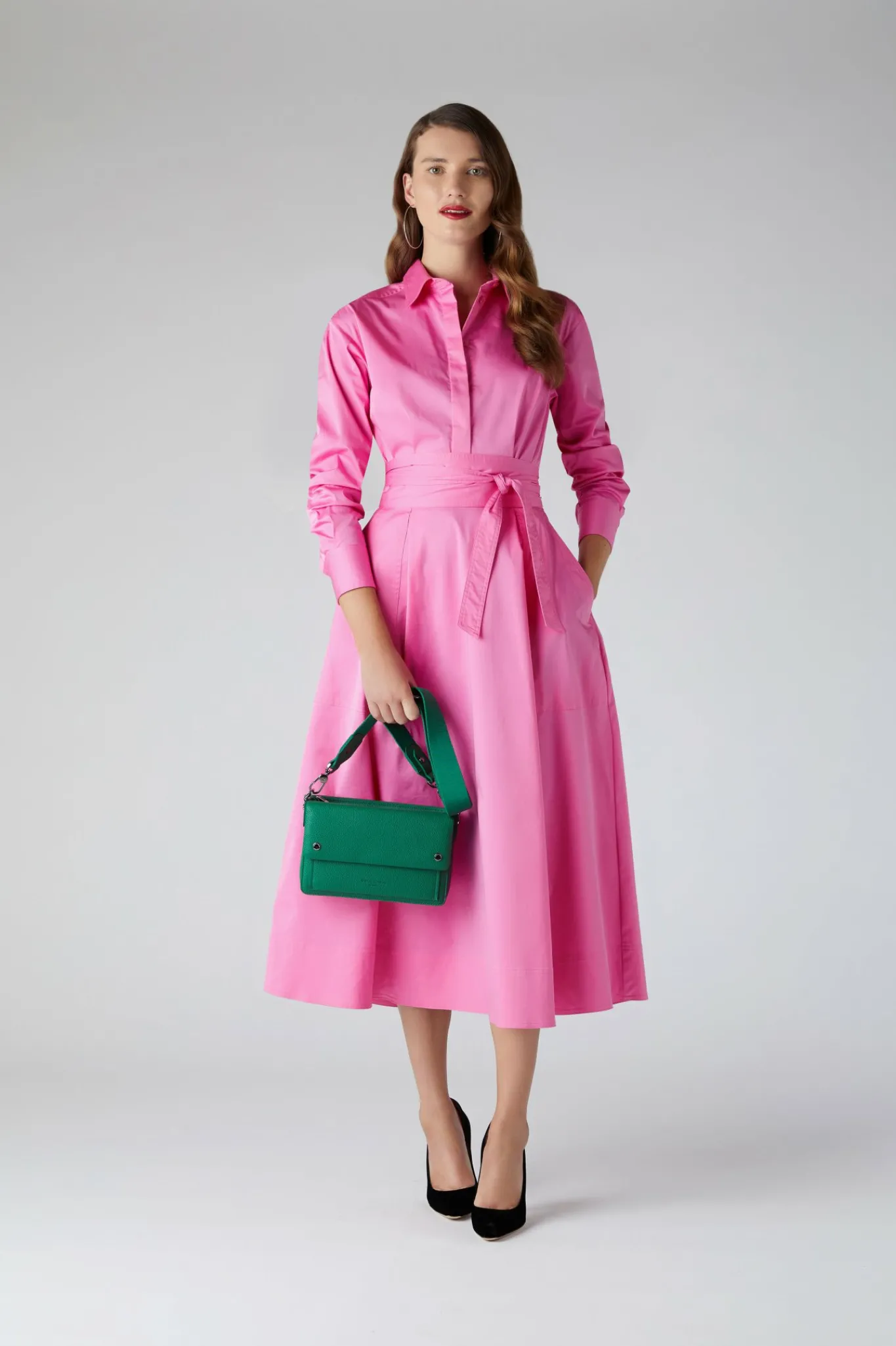 Blythe Full Skirt Shirt Dress*Jasper Conran Flash Sale