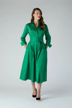 Blythe Full Skirt Shirt Dress*Jasper Conran Clearance