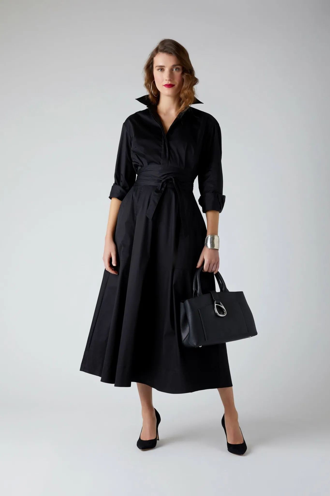 Blythe Full Skirt Shirt Dress*Jasper Conran Cheap