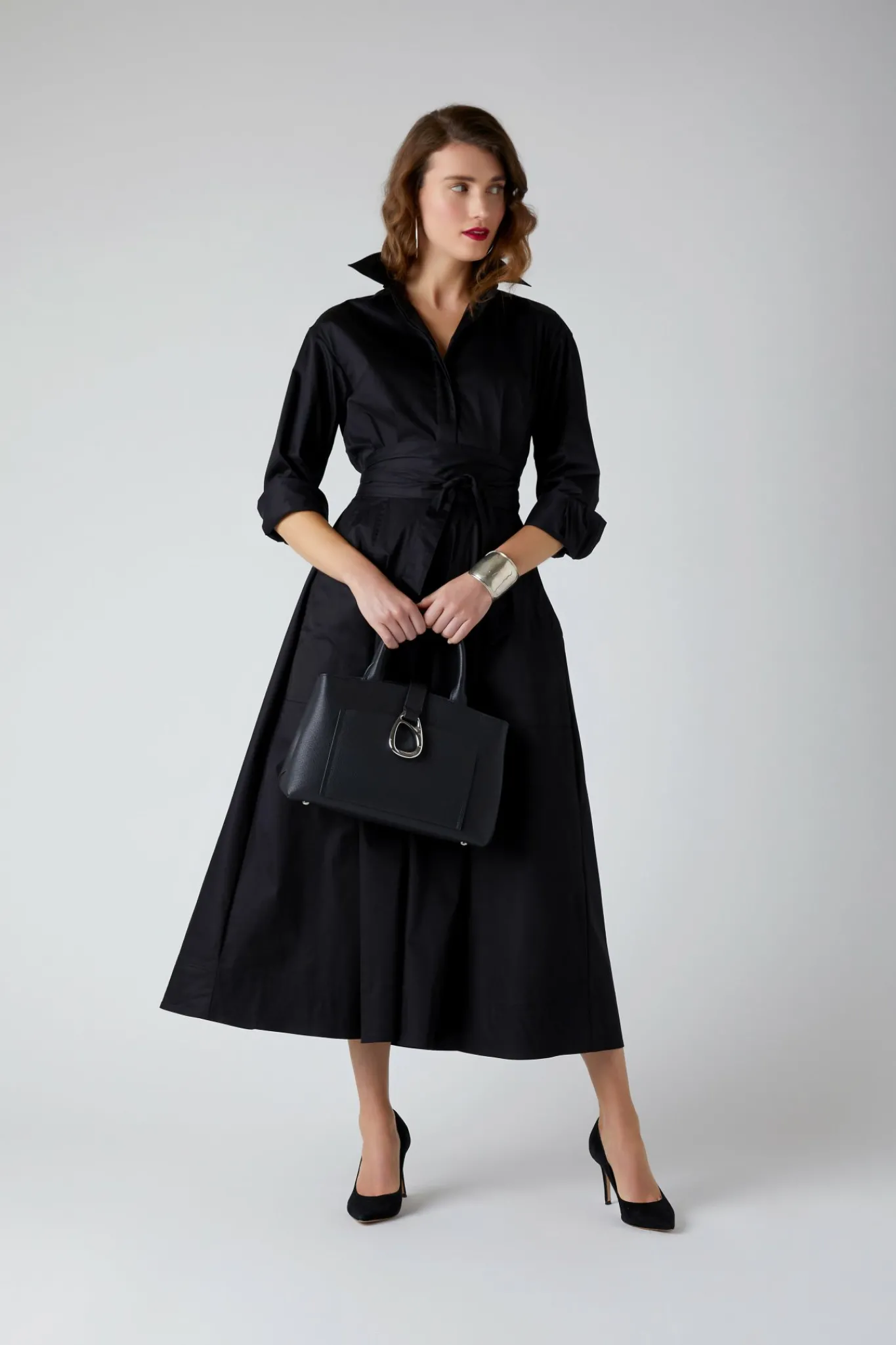Blythe Full Skirt Shirt Dress*Jasper Conran Cheap