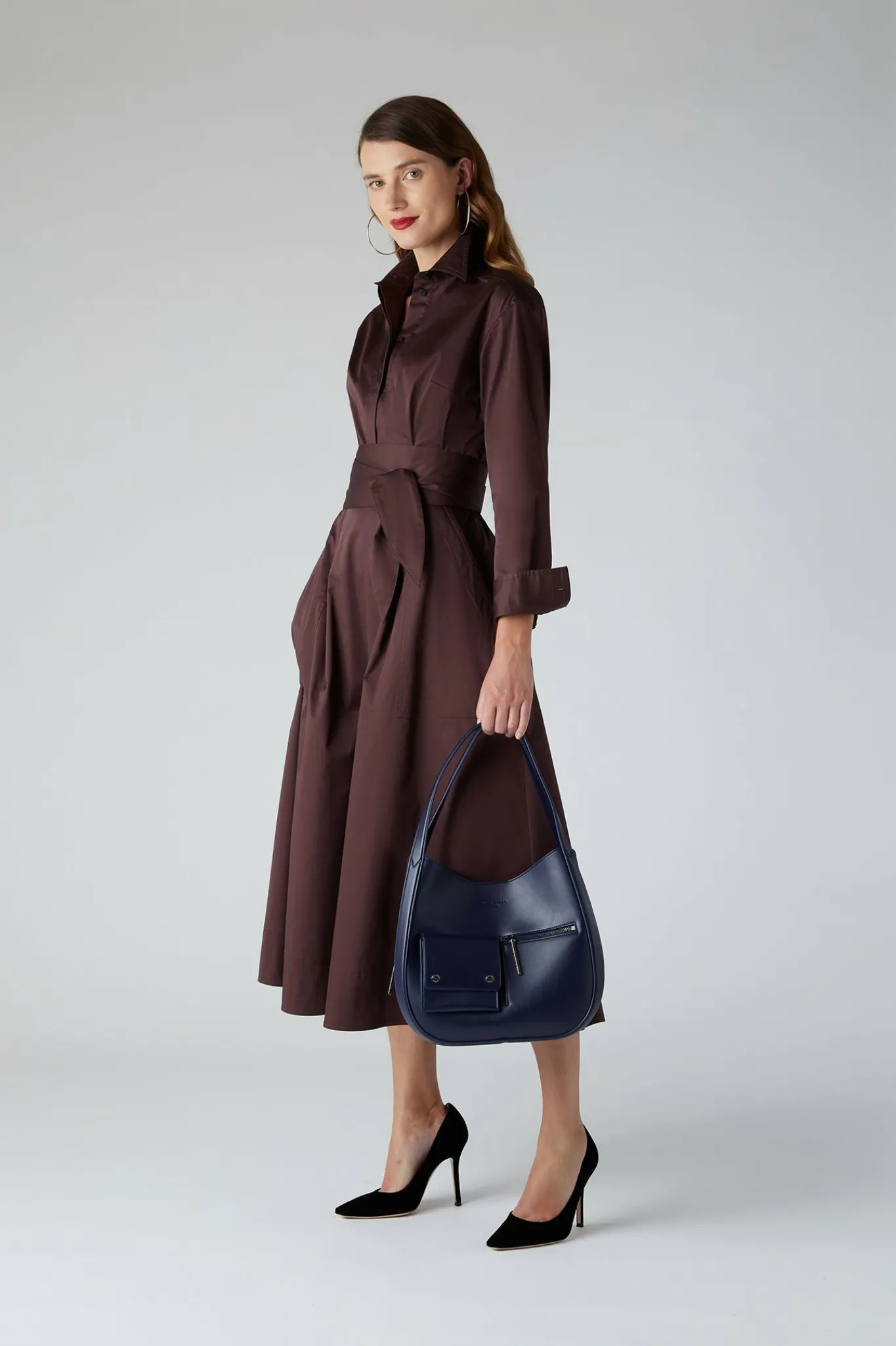 Blythe Full Skirt Shirt Dress*Jasper Conran Cheap