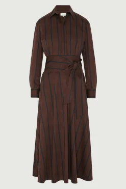 Blythe Stripe Full Skirt Shirt Dress*Jasper Conran Sale