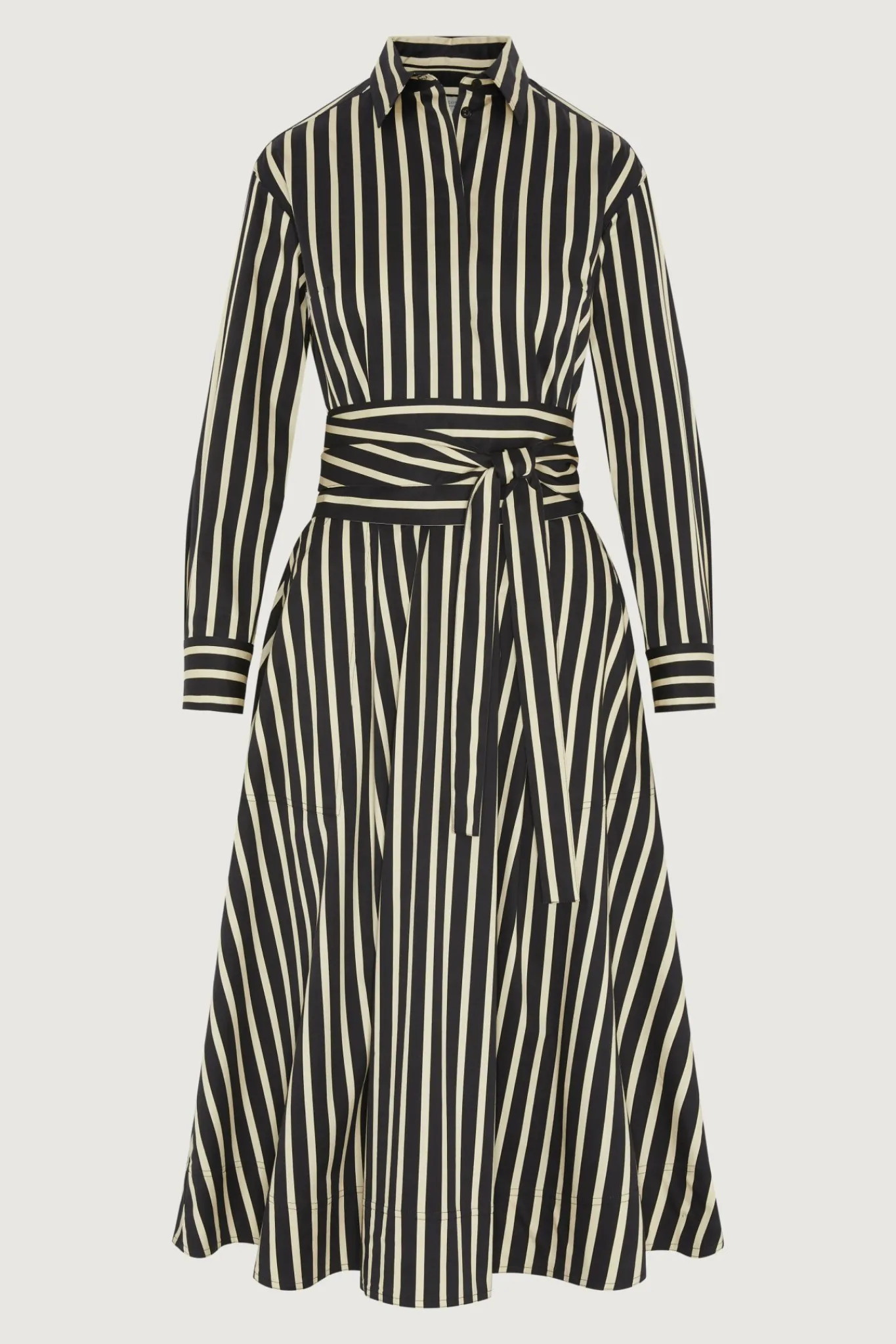 Blythe Stripe Full Skirt Shirt Dress*Jasper Conran Sale