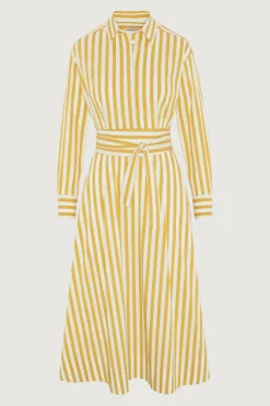 Blythe Striped Full Skirt Shirt Dress*Jasper Conran Shop