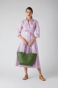 Blythe Striped Full Skirt Shirt Dress*Jasper Conran Shop