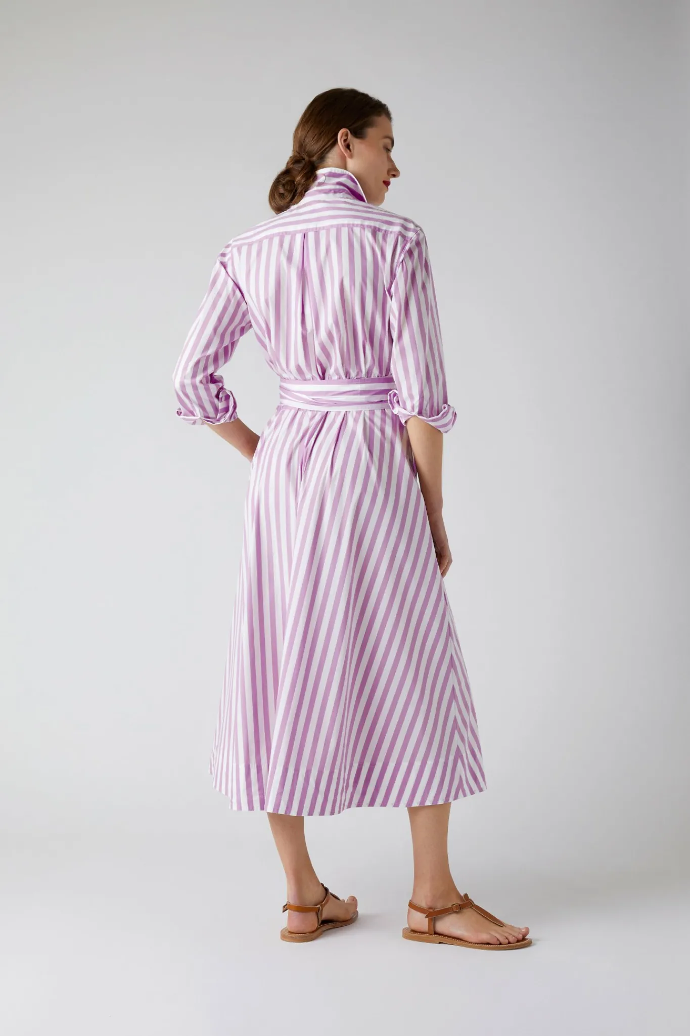 Blythe Striped Full Skirt Shirt Dress*Jasper Conran Shop