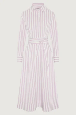 Blythe Striped Full Skirt Shirt Dress*Jasper Conran Sale