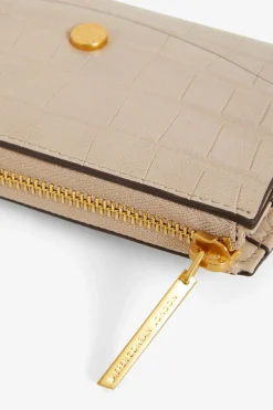 Brianna Croc Medium Zip Around Purse*Jasper Conran New