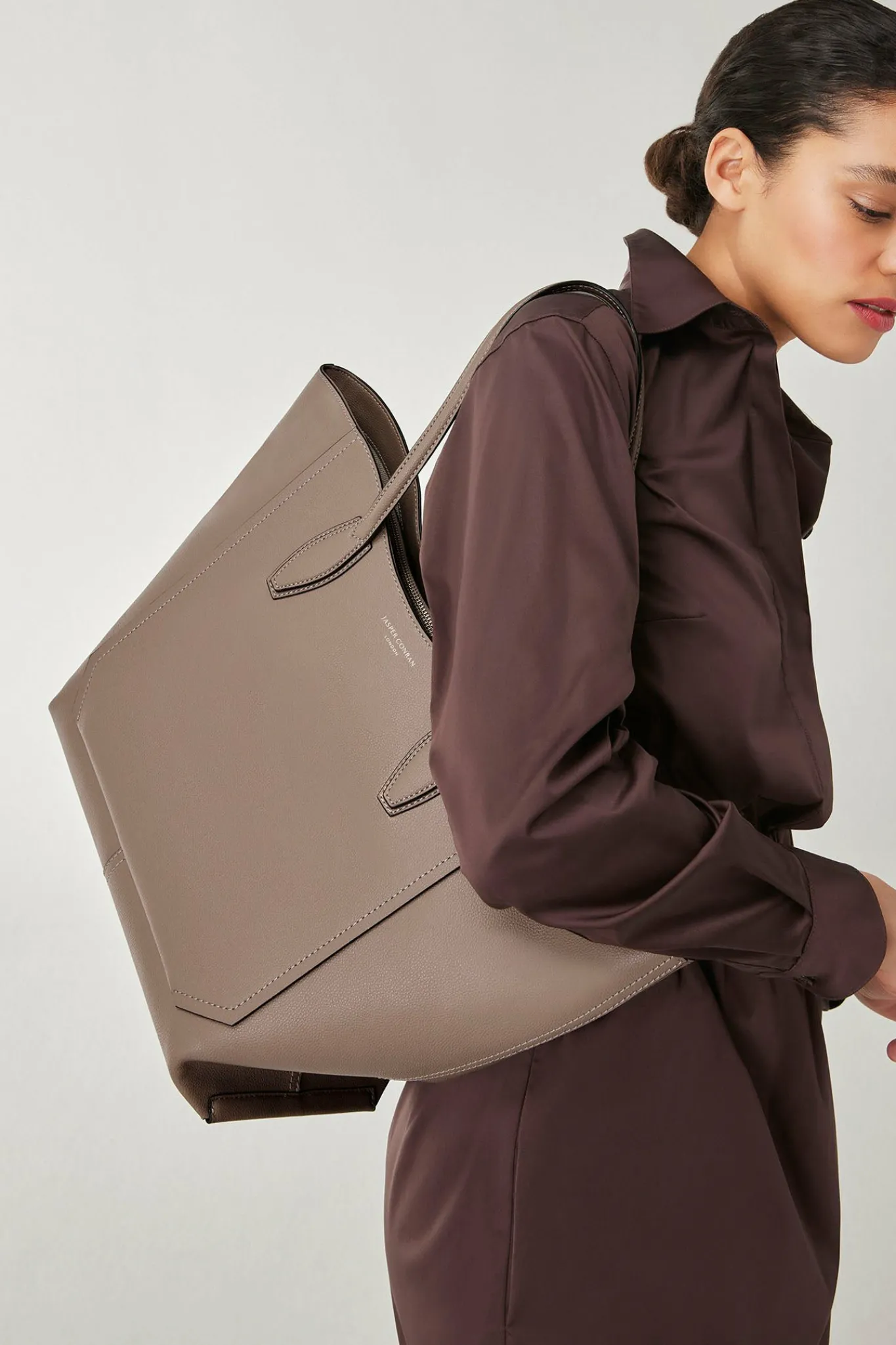 Bryn Leather Tote Bag*Jasper Conran Hot