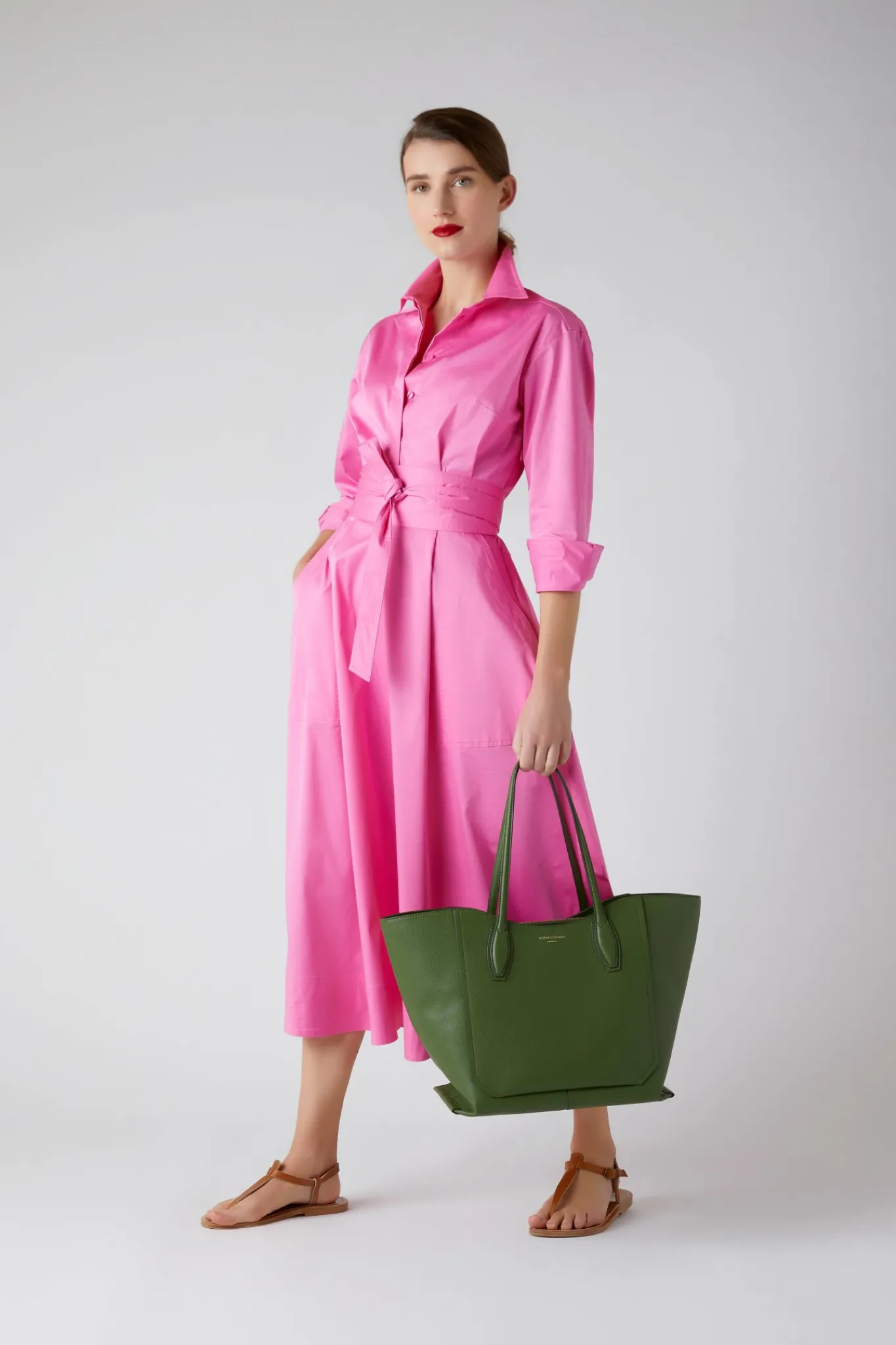 Bryn Leather Tote Bag*Jasper Conran Hot