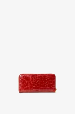 Celia Leather Croc Large Purse*Jasper Conran Cheap