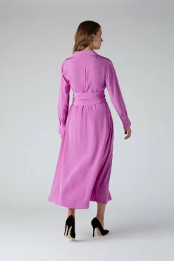 Celia Silk Full Skirt Shirt Dress*Jasper Conran Best
