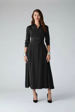 Celia Silk Full Skirt Shirt Dress*Jasper Conran Best
