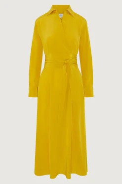 Celia Silk Full Skirt Shirt Dress*Jasper Conran Best