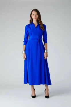 Celia Silk Full Skirt Shirt Dress*Jasper Conran Clearance