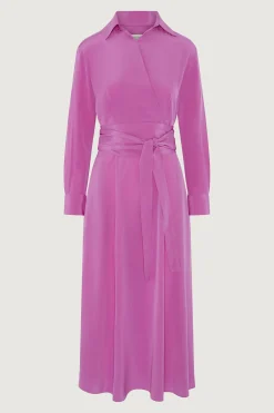 Celia Silk Full Skirt Shirt Dress*Jasper Conran Clearance