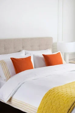Circles Embroidered Border Duvet Cover*Jasper Conran Outlet