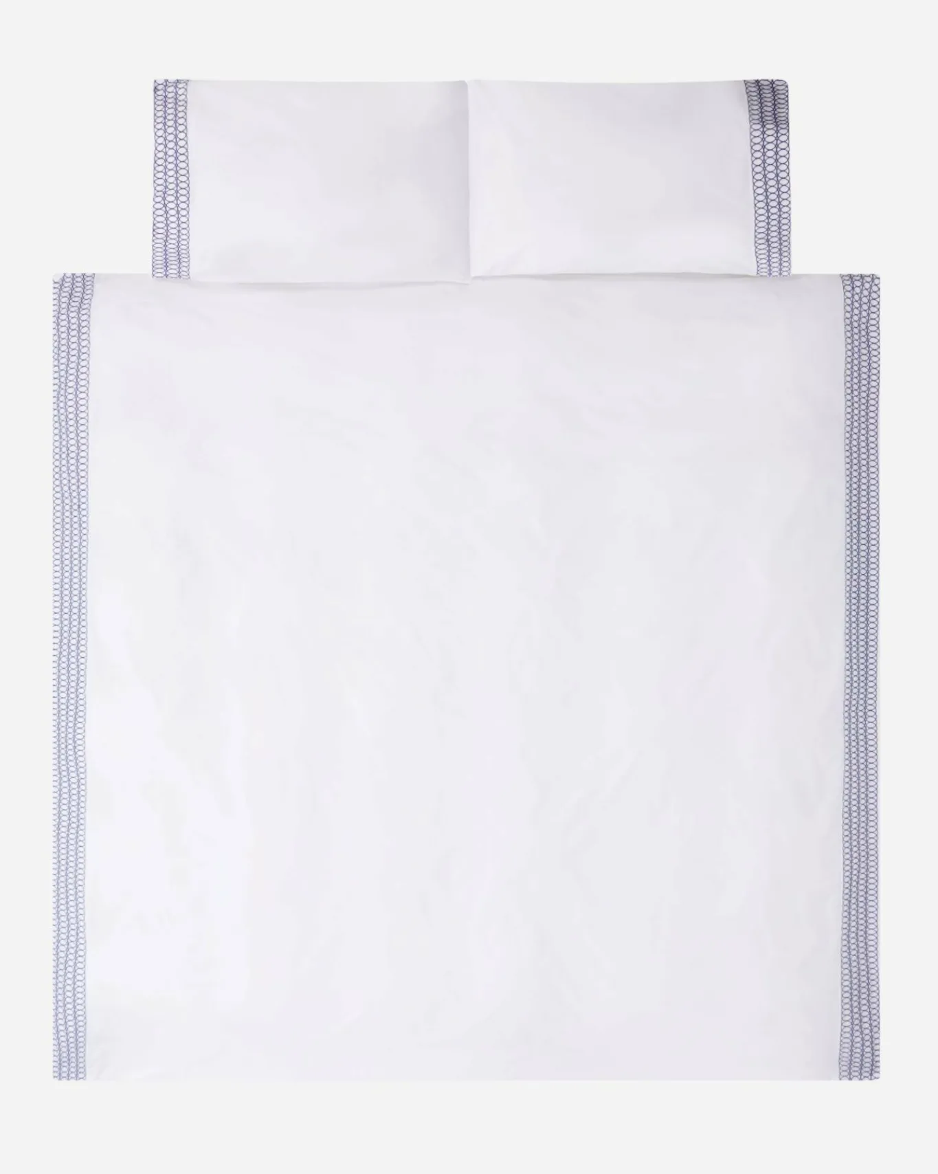 Circles Embroidered Border Pillow Case*Jasper Conran Hot