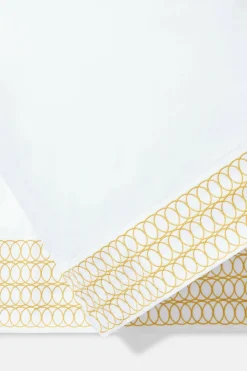 Circles Embroidered Border Pillow Case*Jasper Conran Cheap