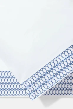 Circles Embroidered Border Pillow Case*Jasper Conran Cheap