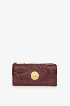 Clara Lizard Large Zip Purse*Jasper Conran Flash Sale